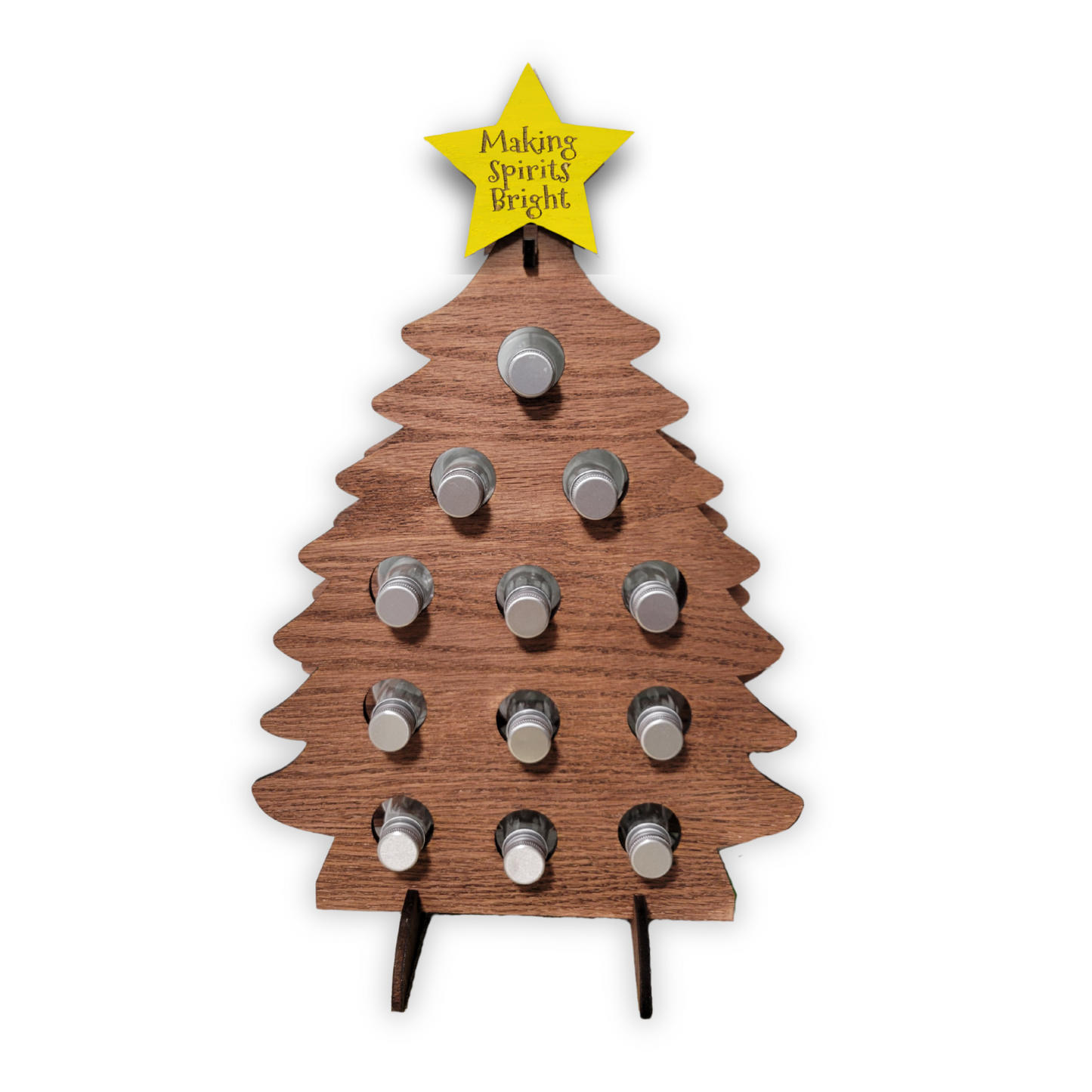 BOHO Adult Advent Calendar Mini Wine Tree