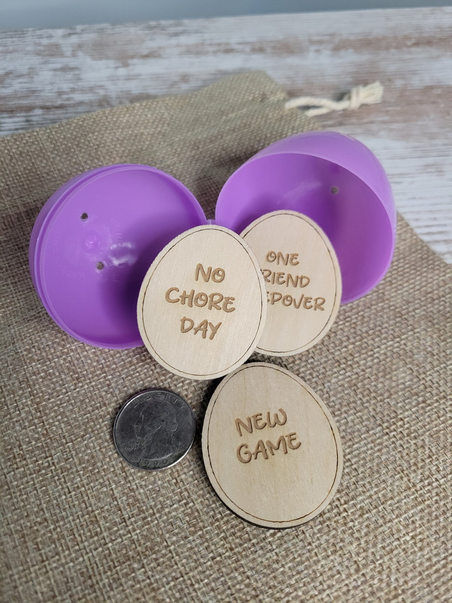 Easter Egg Tokens for hunts and baskets