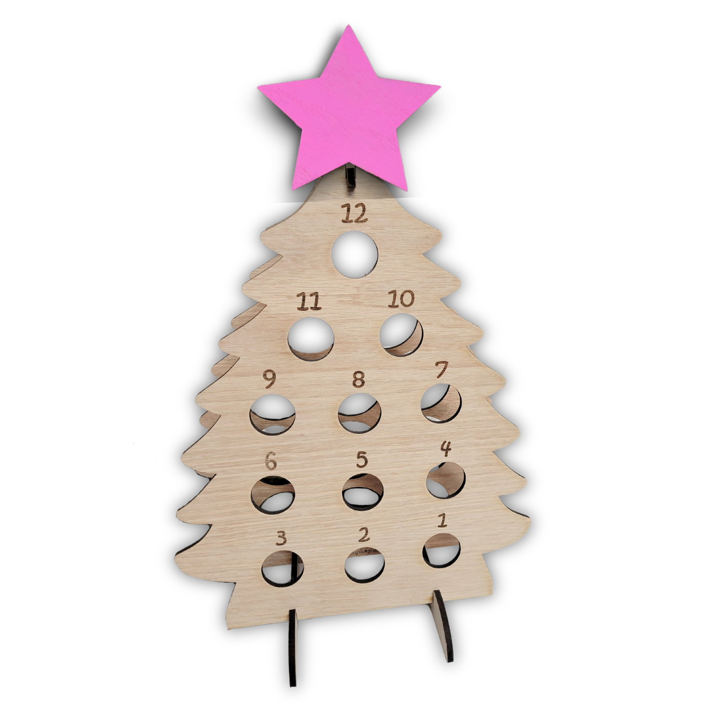 BOHO Adult Advent Calendar Mini Wine Tree