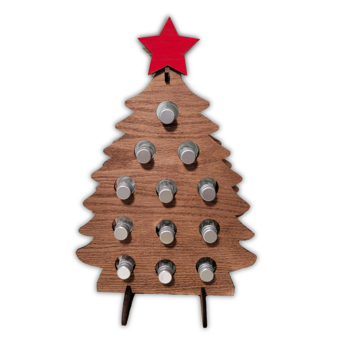 BOHO Adult Advent Calendar Mini Wine Tree
