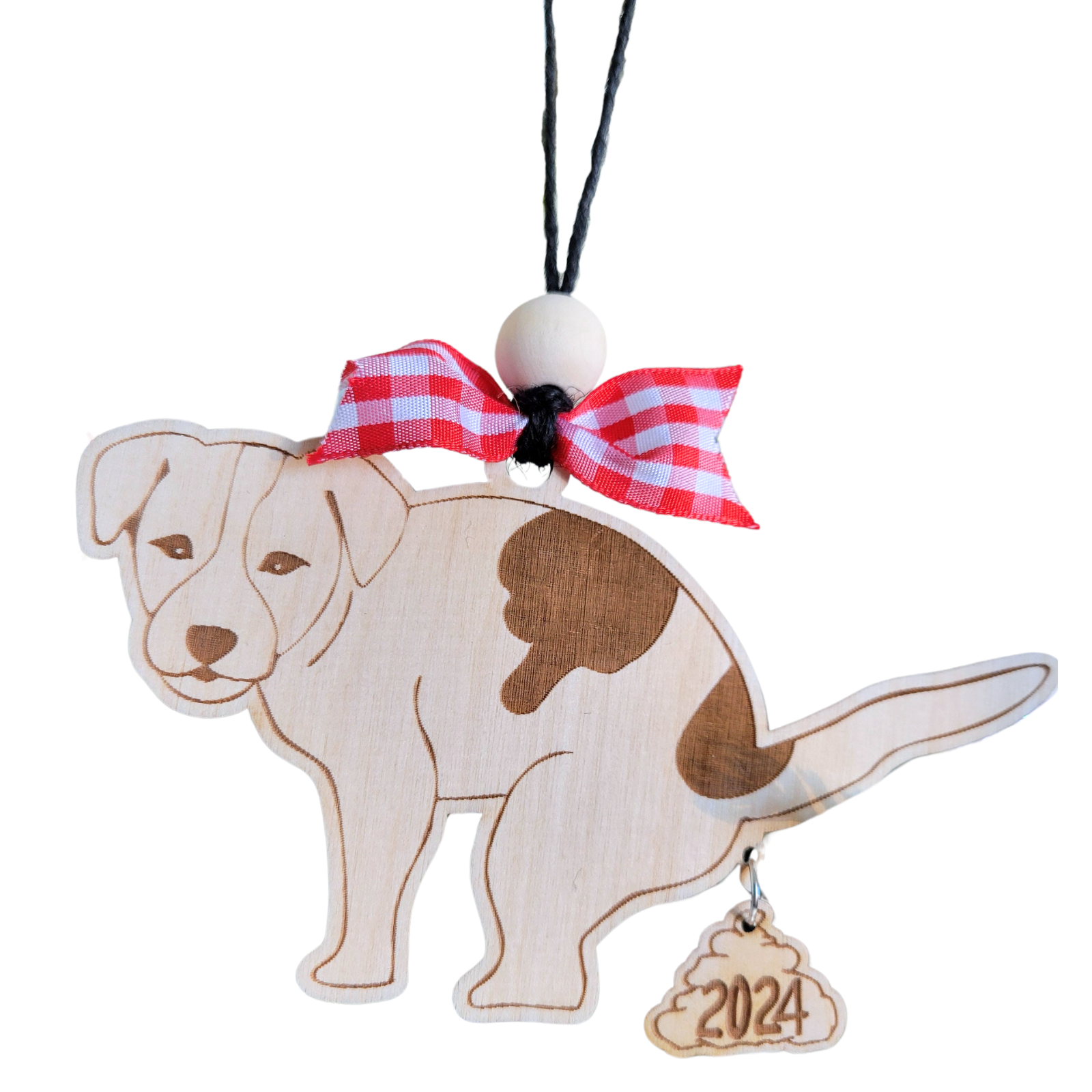 2026 Pooping Dog Christmas Ornament