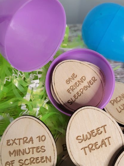 Easter Egg Tokens for hunts and baskets