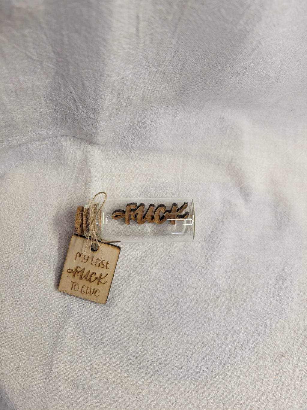 My Last Fuck to Give in a Miniature Bottle