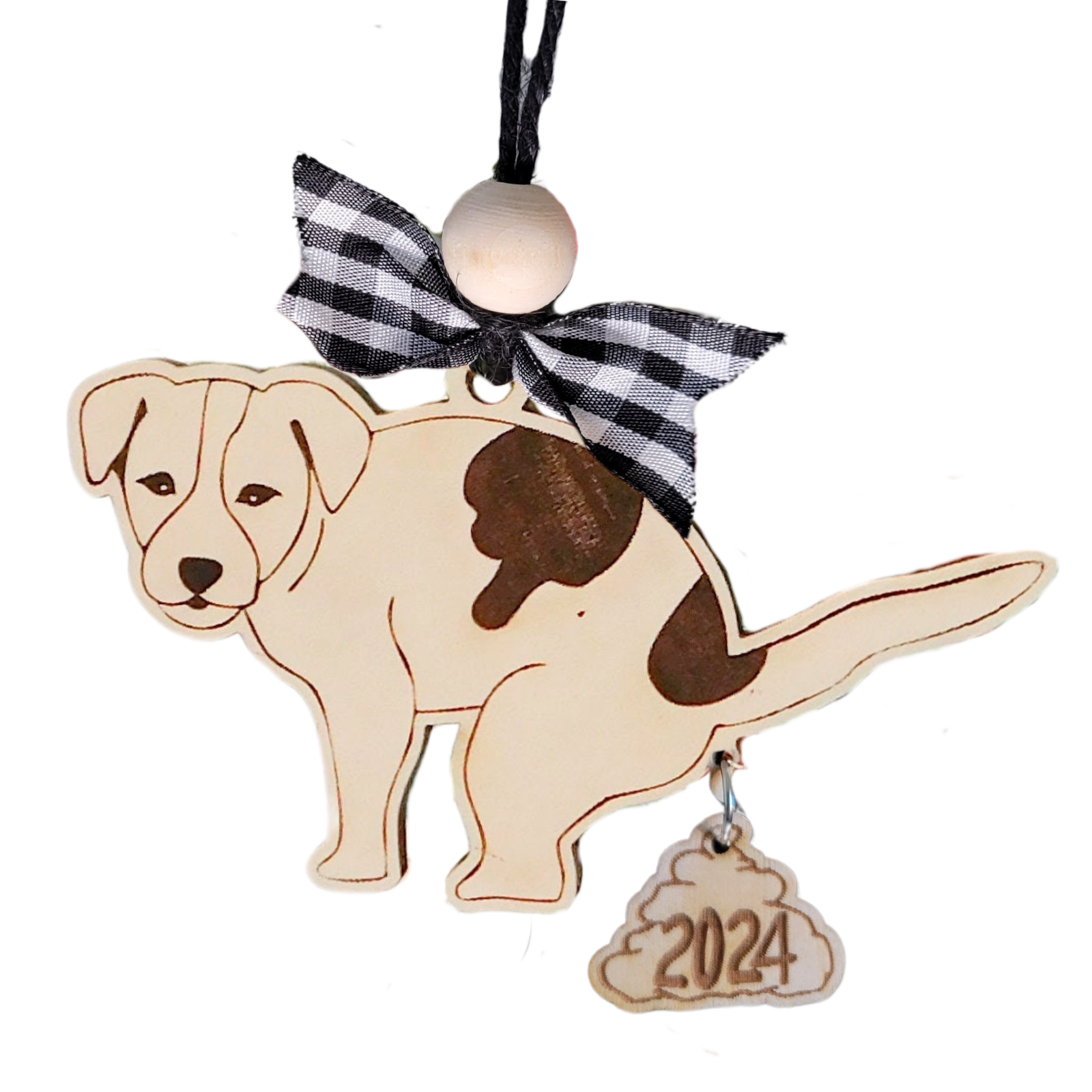 2026 Pooping Dog Christmas Ornament