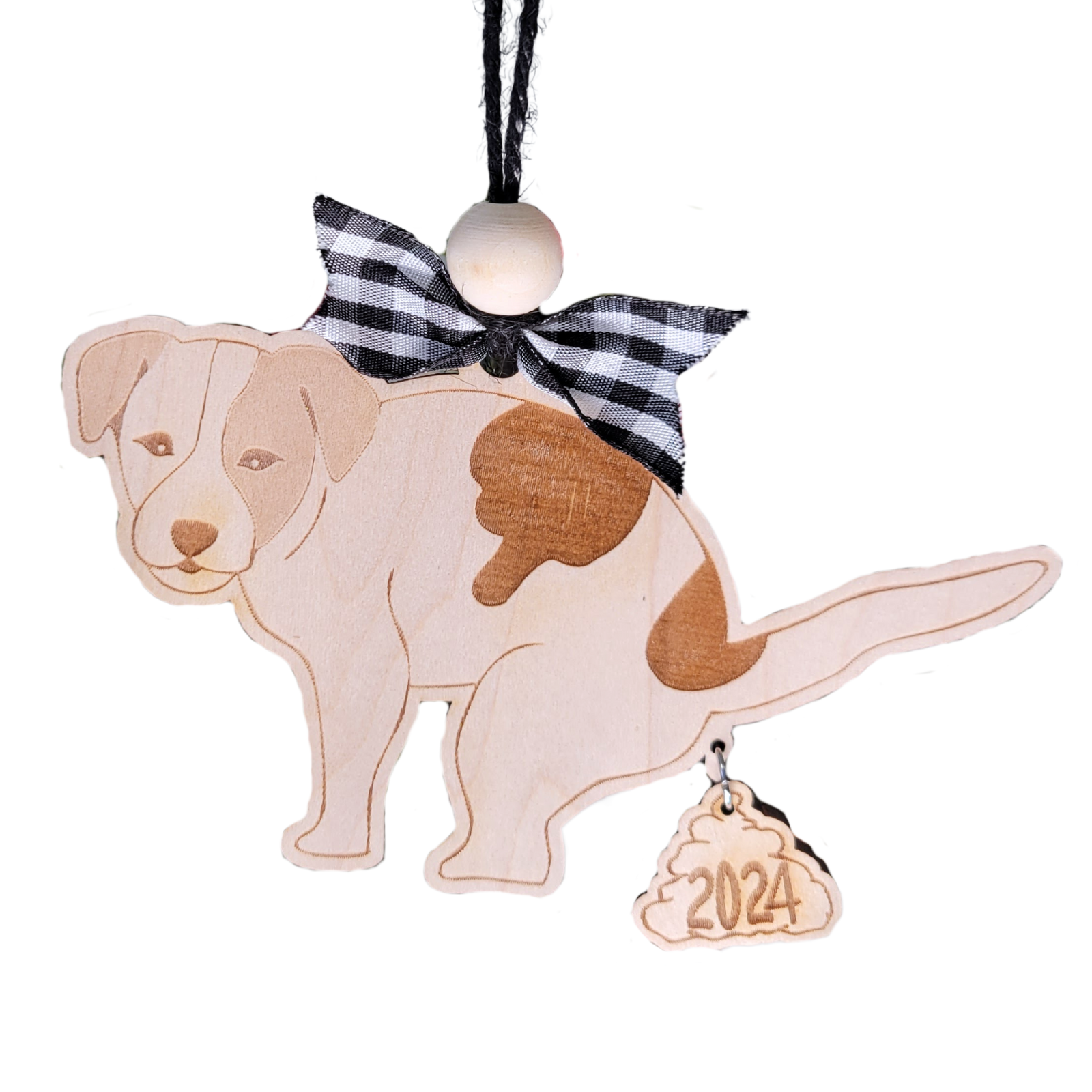 2026 Pooping Dog Christmas Ornament