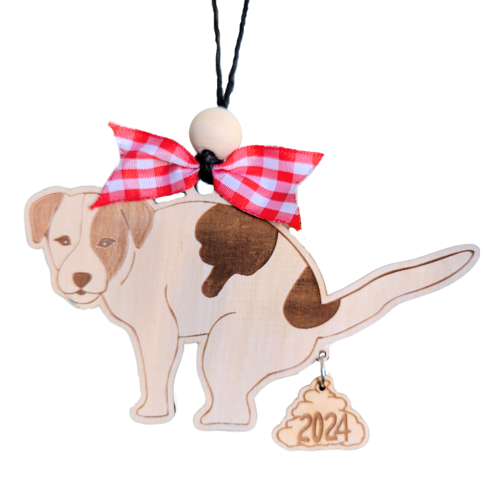 2026 Pooping Dog Christmas Ornament