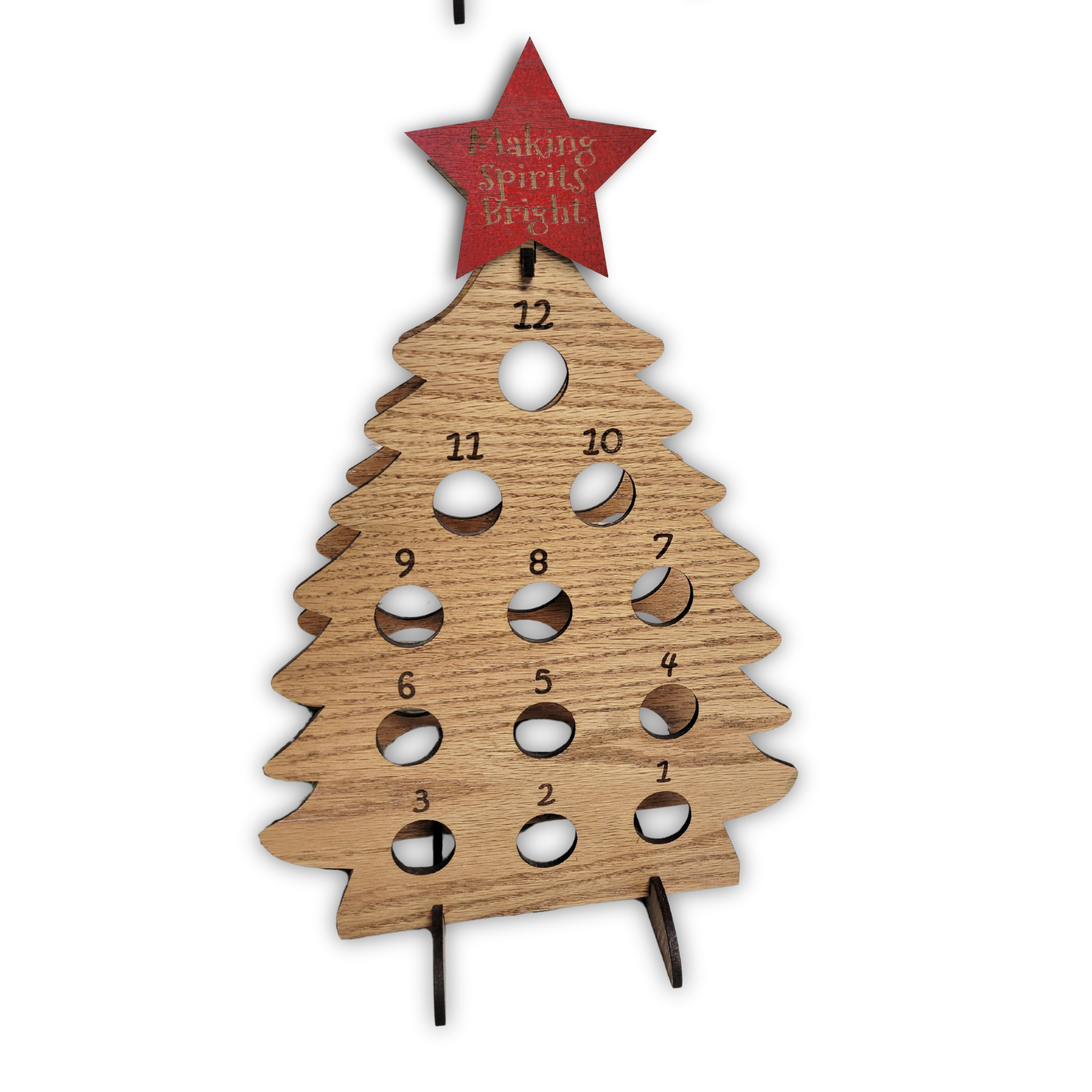 Advent Calendar Mini Wine Bottle Tree