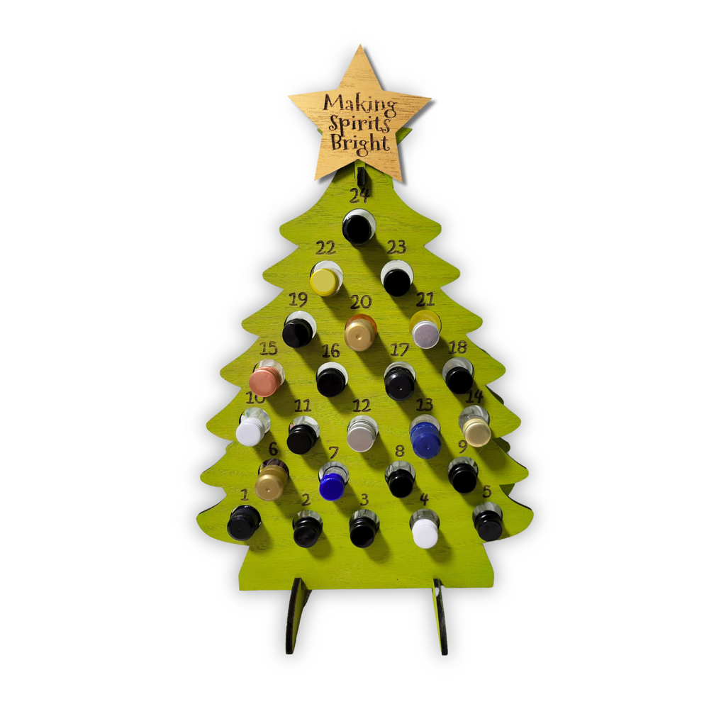 Adult Advent Calendar Tree for Mini Liquor Bottles