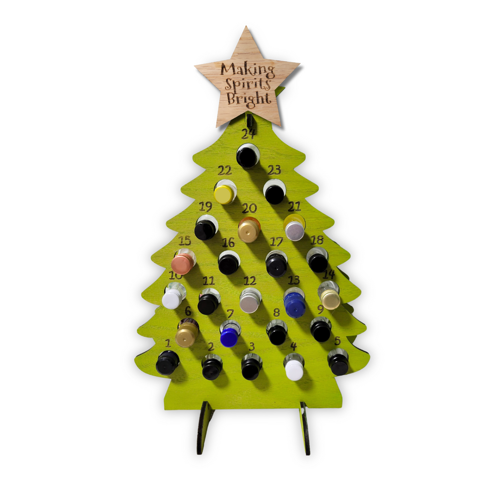 Adult Advent Calendar Tree for Mini Liquor Bottles